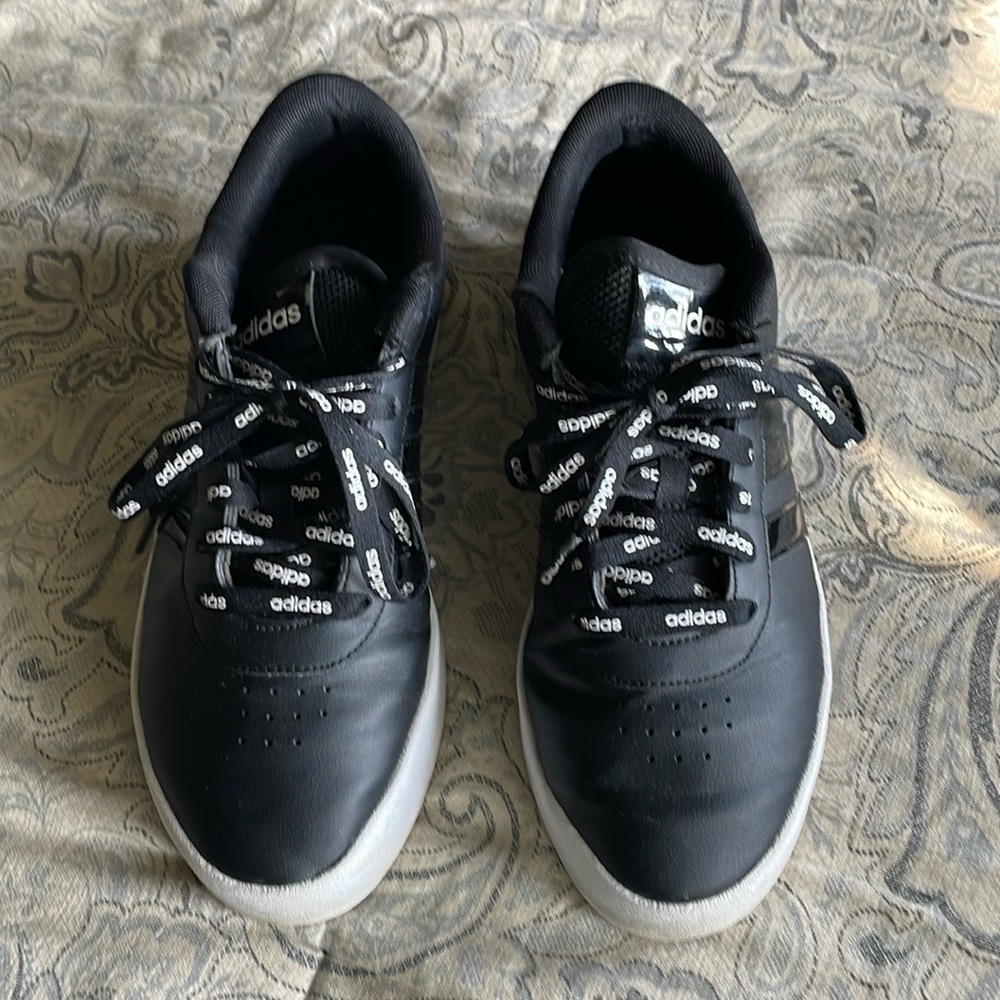 Adidas Black and white sneakers